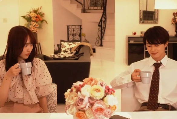 Кадр из дорамы Деловой брак