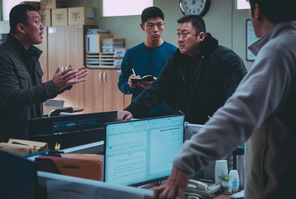 Кадр из дорамы Криминальный город 4