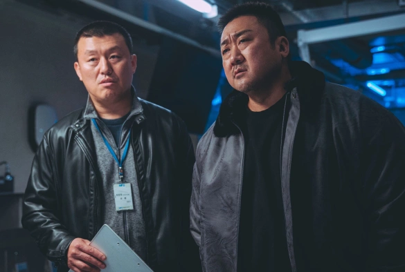 Кадр из дорамы Криминальный город 4