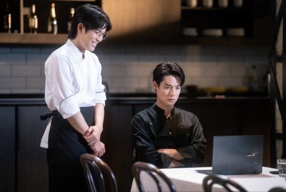 Кадр из дорамы У этой любви нет длинных бобов