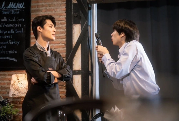 Кадр из дорамы У этой любви нет длинных бобов