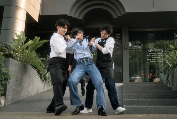 Кадр из дорамы У этой любви нет длинных бобов