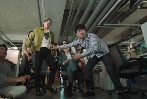 Кадр из дорамы Кровавый роман