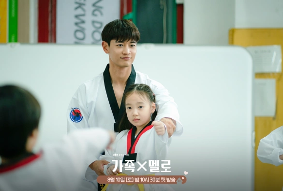 Кадр из дорамы Семья х Мело