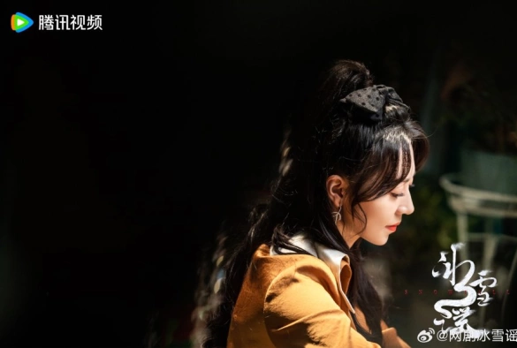 Кадр из дорамы Снежная баллада