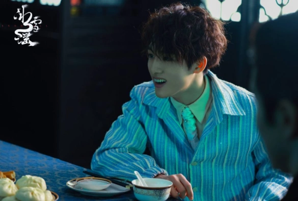 Кадр из дорамы Снежная баллада