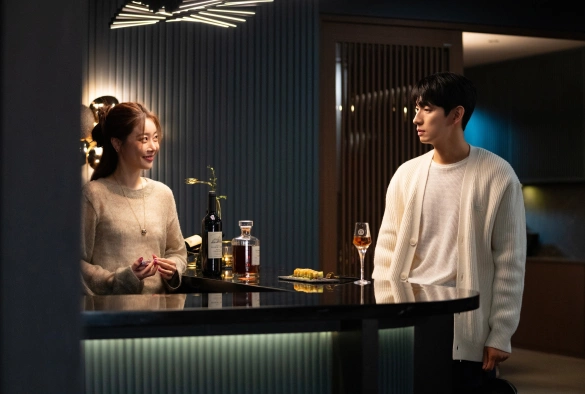 Кадр из дорамы Золушка в два часа ночи