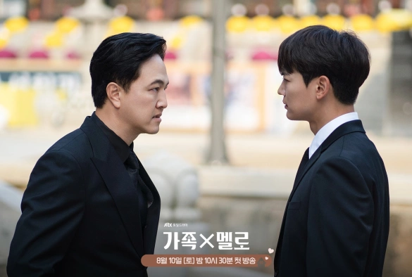 Кадр из дорамы Семья х Мело