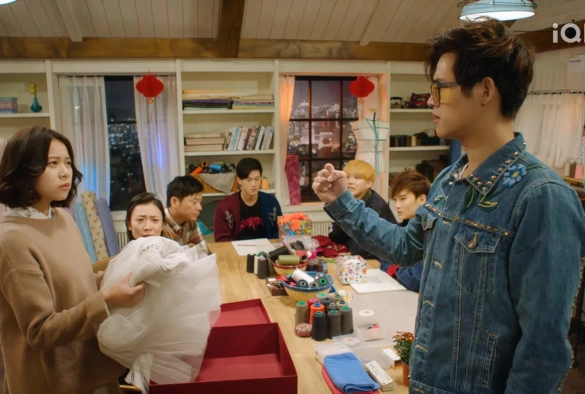 Кадр из дорамы Мой айдол