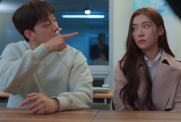 Кадр из дорамы Анданте любви