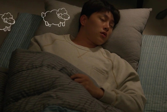 Кадр из дорамы Анданте любви