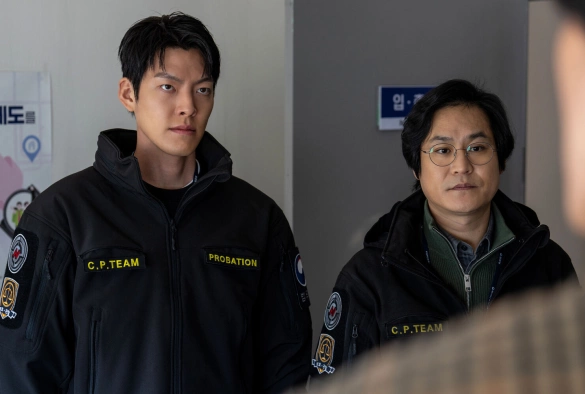 Кадр из дорамы Офицер с чёрным поясом