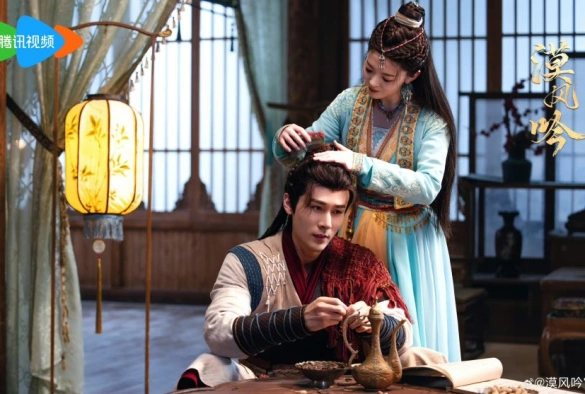 Кадр из дорамы Любовь в пустыне