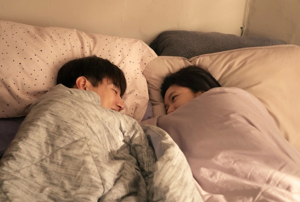 Кадр из дорамы Любовь в большом городе