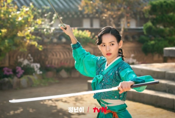 Кадр из дорамы Чон Нён