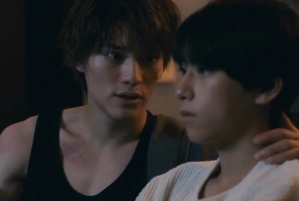 Кадр из дорамы Наша юность