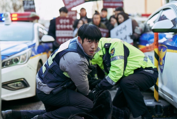 Кадр из дорамы Мститель: Игра на выживание