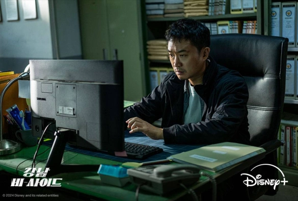 Кадр из дорамы Каннам: Обратная сторона