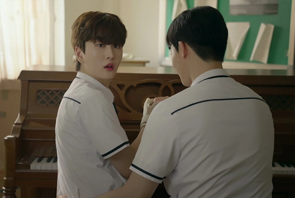 Кадр из дорамы Джаз для двоих