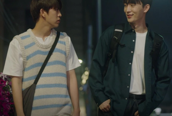 Кадр из дорамы Эксцентричный роман