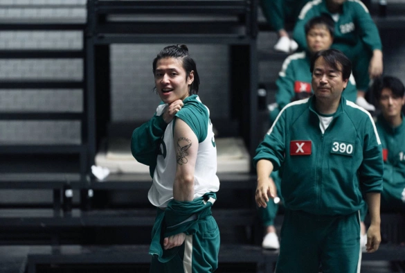 Кадр из дорамы Игра в кальмара 2 сезон