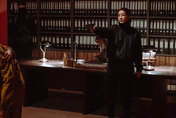 Кадр из дорамы Семейный план