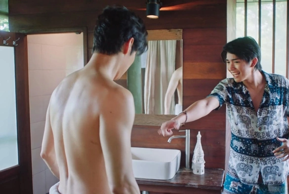 Кадр из дорамы Санмин Динно