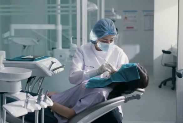 Кадр из дорамы Наша любовь