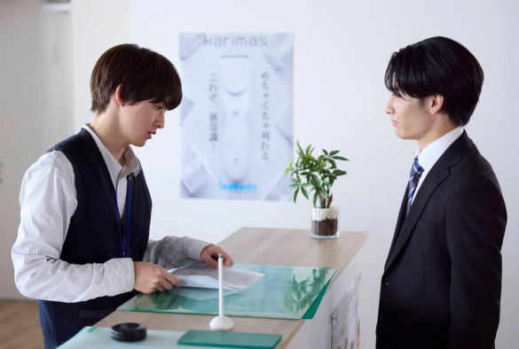 Кадр из дорамы Когда идёт дождь, льёт как из ведра