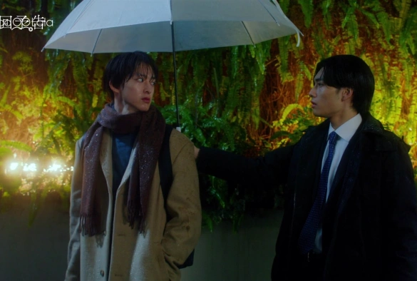 Кадр из дорамы Когда идёт дождь, льёт как из ведра