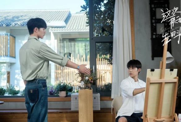 Кадр из дорамы На этот раз я вернусь