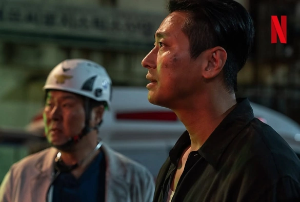 Кадр из дорамы Травматологический центр