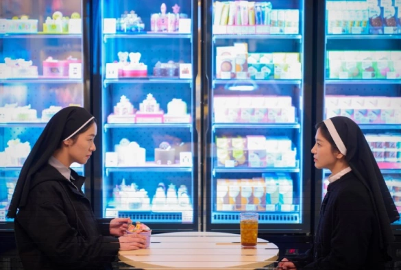 Кадр из дорамы Чёрные монахини