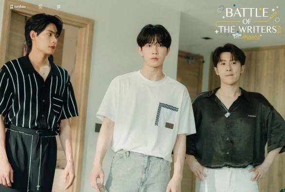 Кадр из дорамы Битва писателей