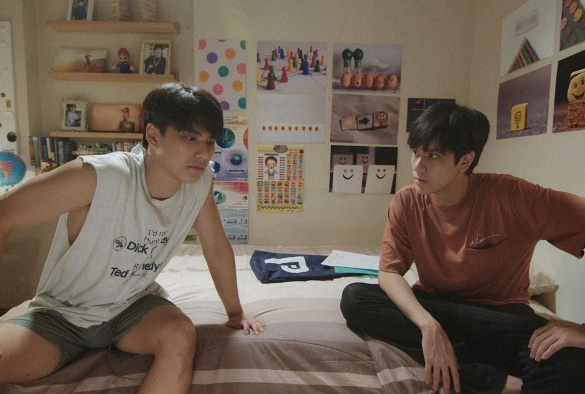 Кадр из дорамы Заклятые друзья