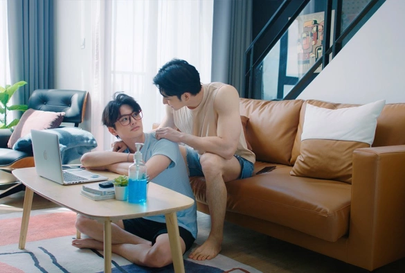 Кадр из дорамы Жить в любви