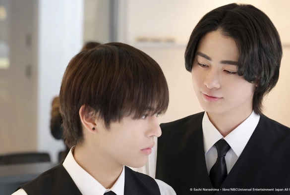 Кадр из дорамы Любовные игры в косметическом салоне