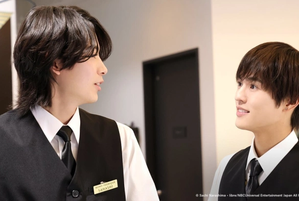 Кадр из дорамы Любовные игры в косметическом салоне