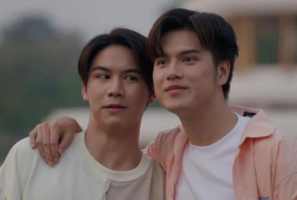 Кадр из дорамы Мы влюблены