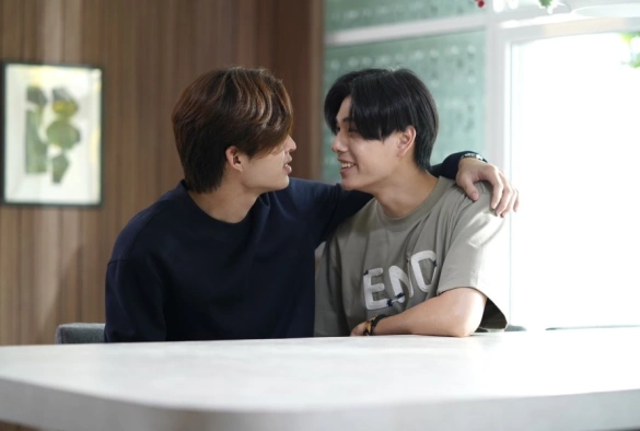 Кадр из дорамы Мы влюблены