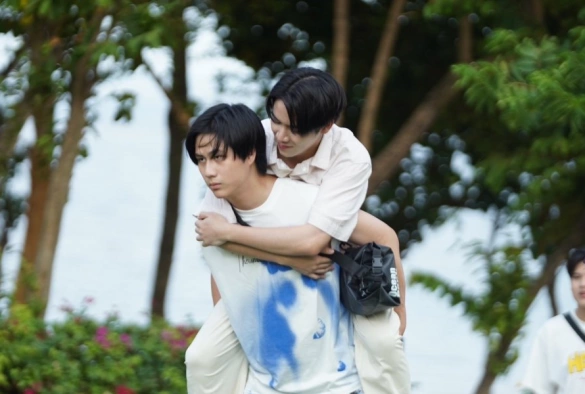 Кадр из дорамы Мы влюблены