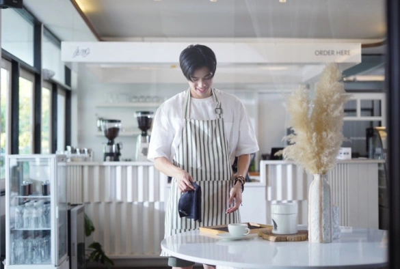 Кадр из дорамы Мы влюблены