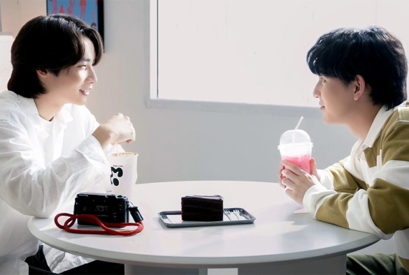 Кадр из дорамы Я видел тебя во сне