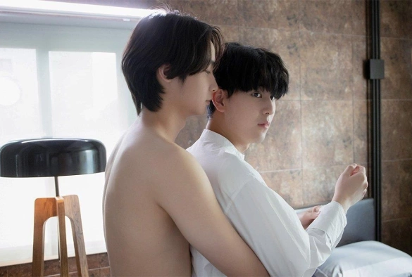 Кадр из дорамы Я видел тебя во сне