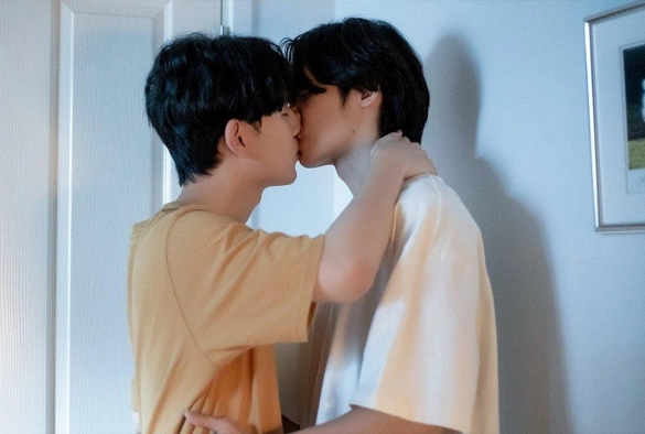 Кадр из дорамы Я видел тебя во сне