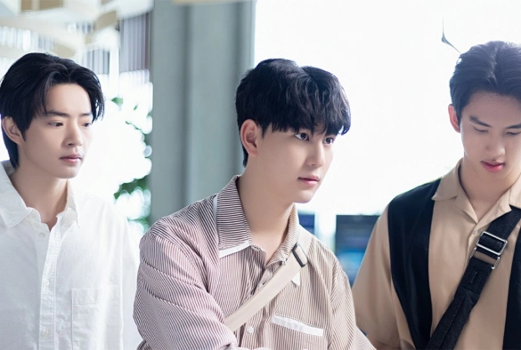 Кадр из дорамы Я видел тебя во сне