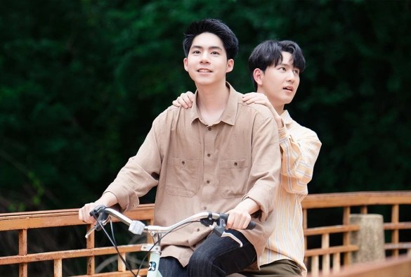 Кадр из дорамы Я видел тебя во сне