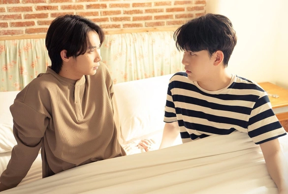 Кадр из дорамы Я видел тебя во сне