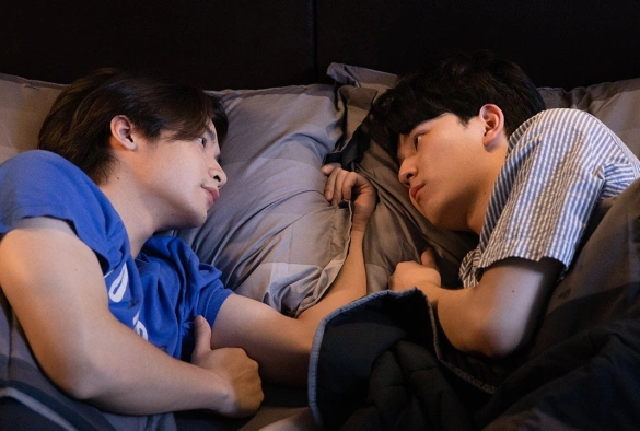 Кадр из дорамы Я видел тебя во сне