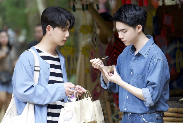 Кадр из дорамы Я видел тебя во сне